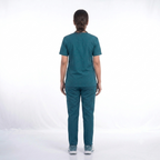 Sea Green Unisex Medical Scrub Top