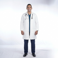 Unisex White Full Sleeve Medical Lab Coat