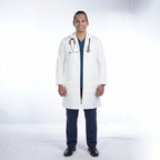Unisex White Full Sleeve Medical Lab Coat