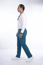 Sea Green Unisex Medical Scrub Pant