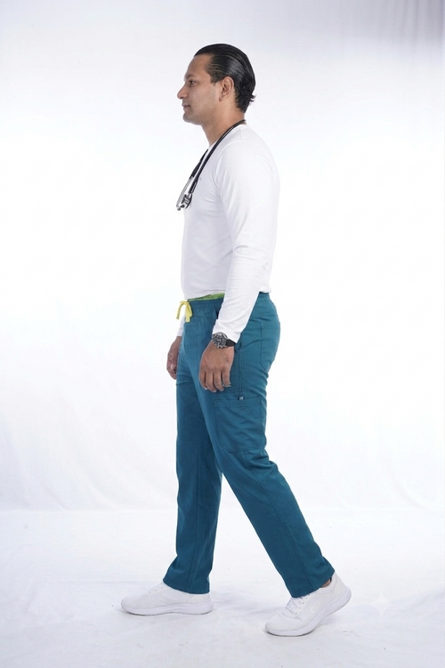 Sea Green Unisex Medical Scrub Pant