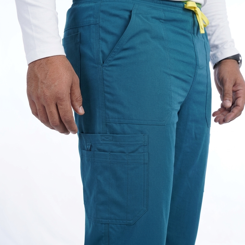 Sea Green Unisex Medical Scrub Pant